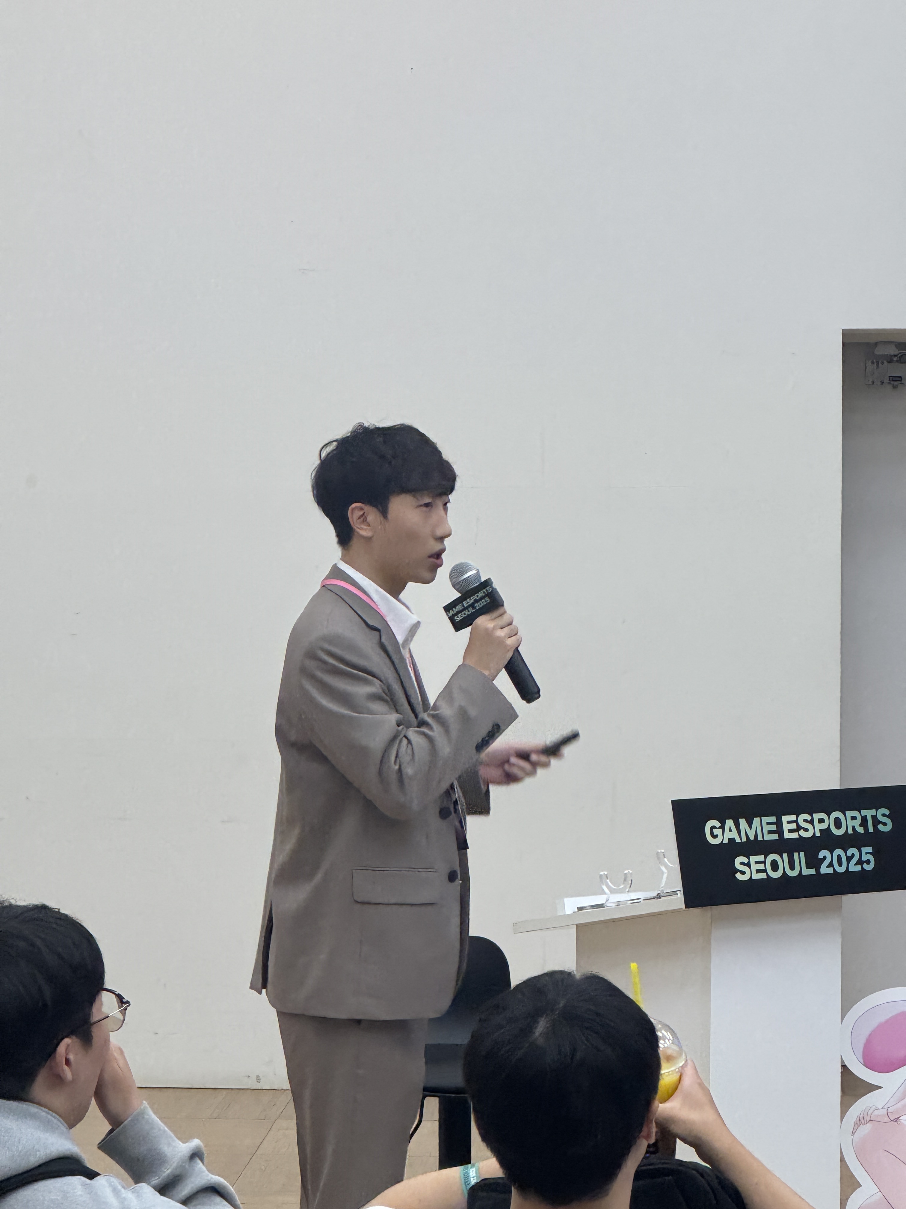 DDP GAME ESPORTS SEOUL 2025 현장 MC
